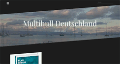 Desktop Screenshot of multihull-verein.de